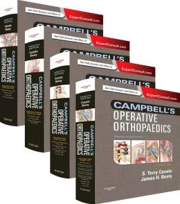 Campbell’s Operative Orthopaedics: 4-Volume Set, 12th Edition (ORIGINAL PDF From Publisher)