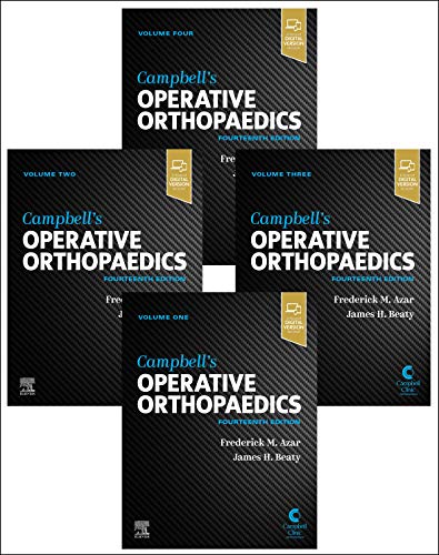 Campbell’s Operative Orthopaedics, 4-Volume Set, 14th Edition (Videos)