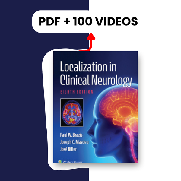 Localization in Clinical Neurology, 8th Edition (PDF + 100 VIDEOS )