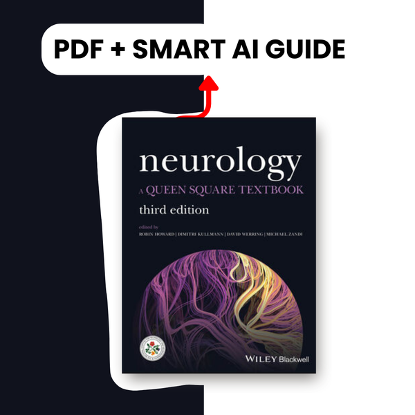 Neurology: A Queen Square Textbook, 3rd edition + Smart AI Guide